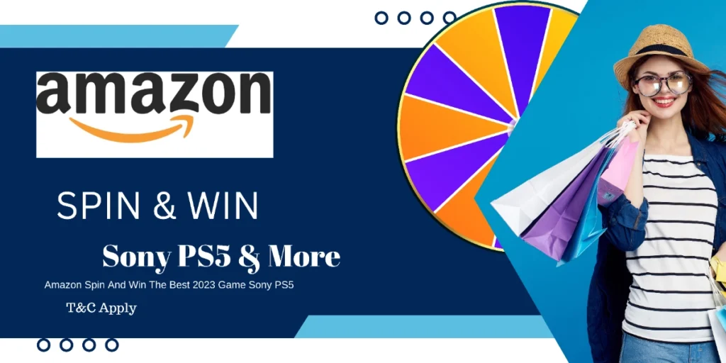 Amazon Spin And Win The Best 2023 Game Sony PS5