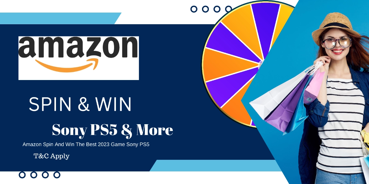 Amazon Spin And Win The Best 2023 Game Sony PS5 Healthysurf Blog